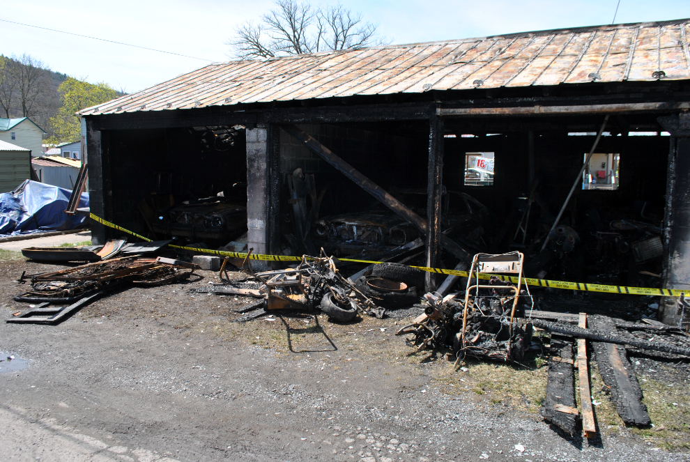 Fire guts garage in Mill Hall News, Sports, Jobs The Express